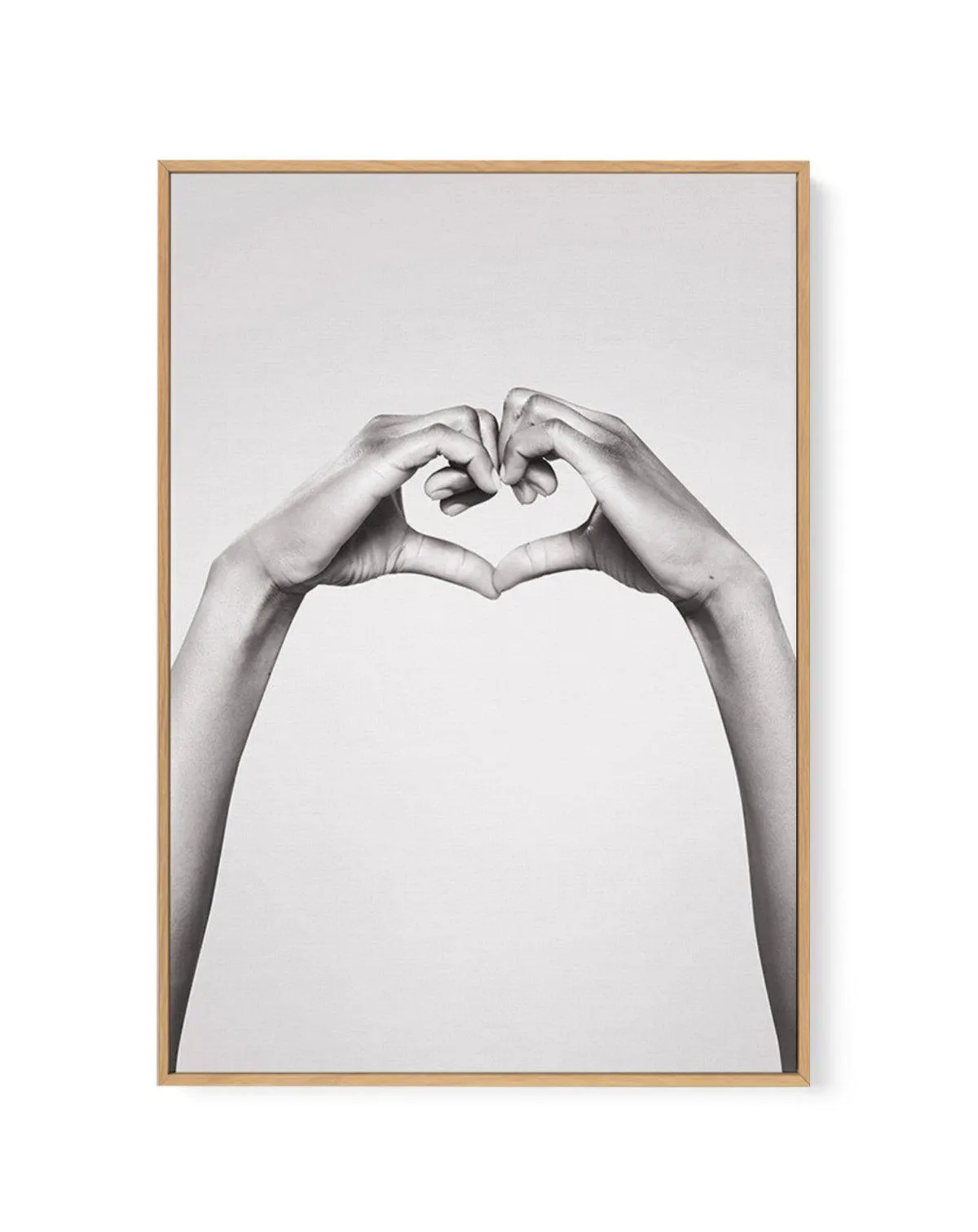 All For Love | Framed Canvas Art Print