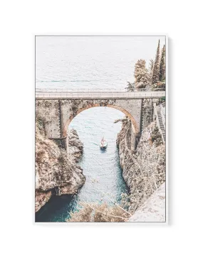 Amalfi Coast | Framed Canvas Art Print