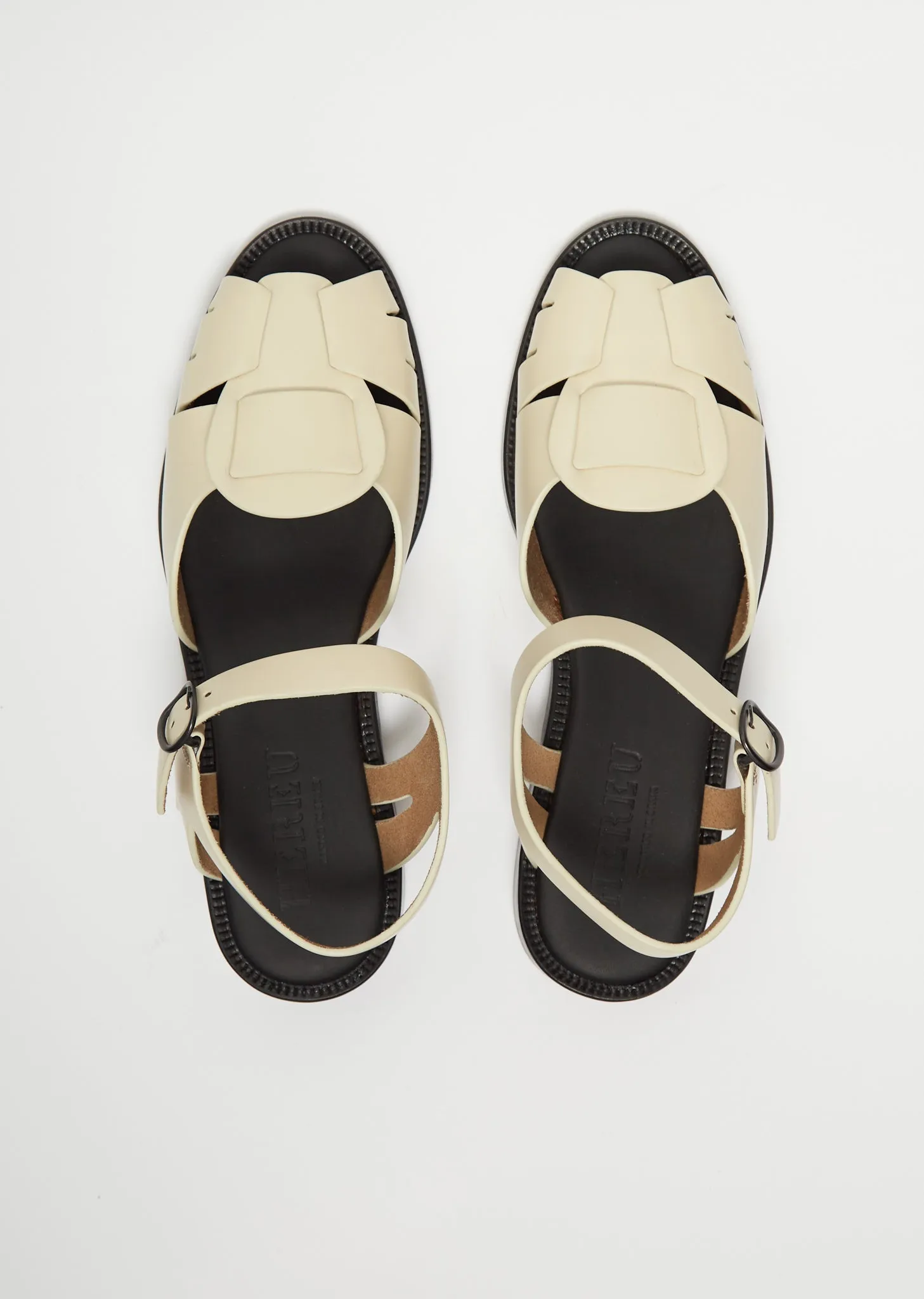 Ancora Sandal — Custard