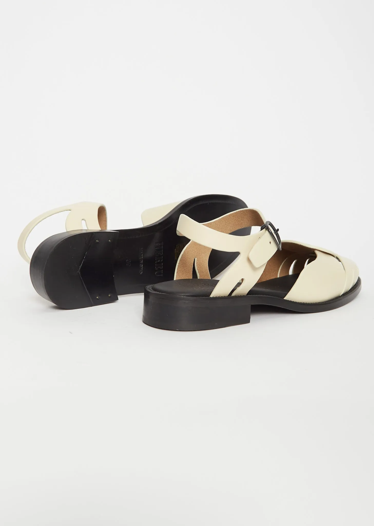 Ancora Sandal — Custard