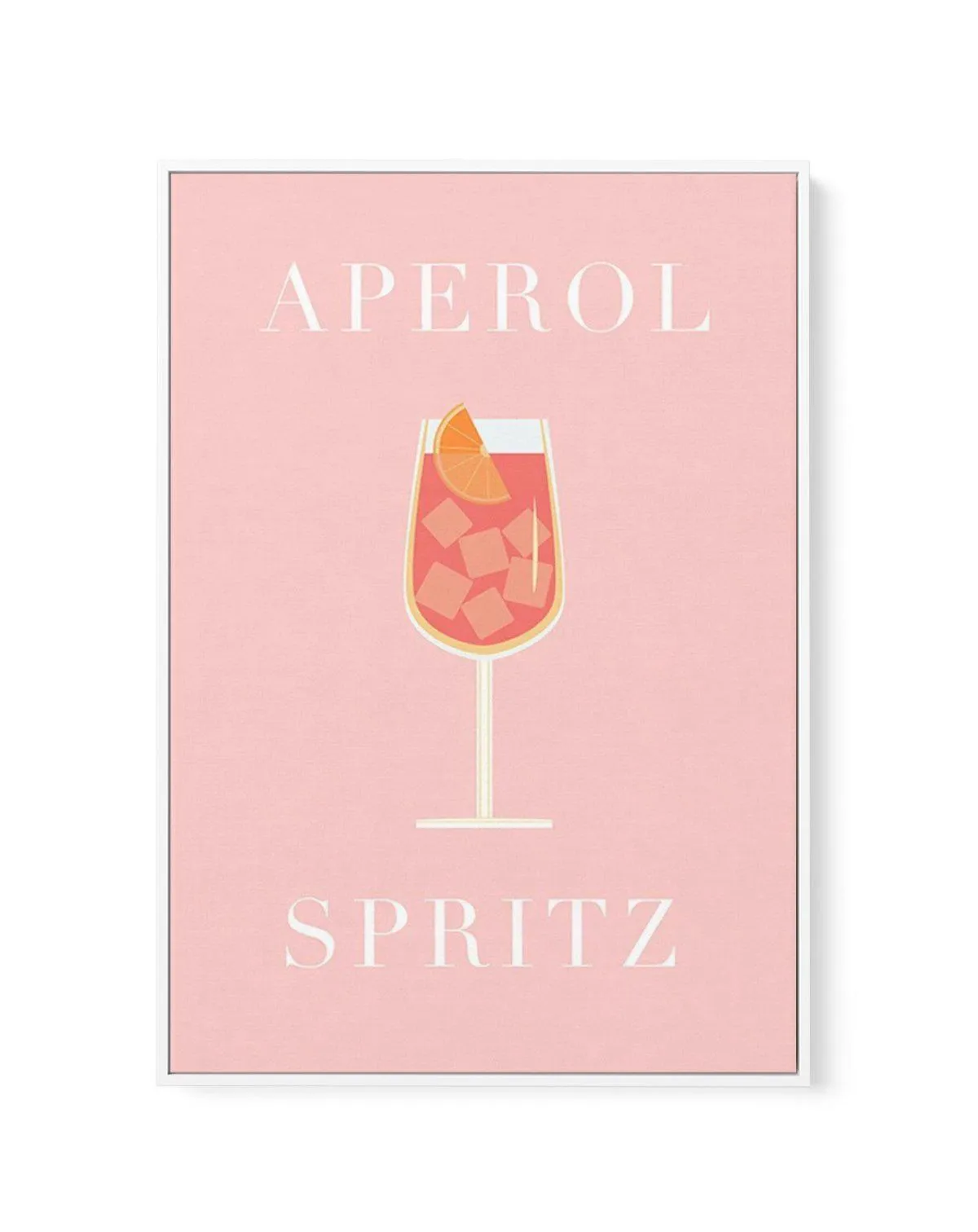 Aperol Spritz | Framed Canvas Art Print