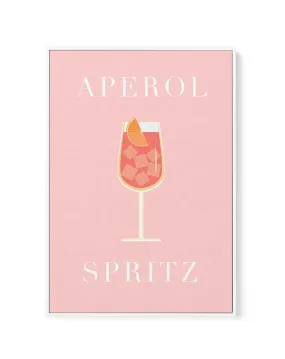 Aperol Spritz | Framed Canvas Art Print