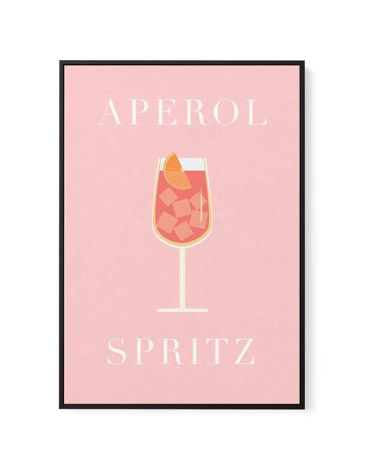 Aperol Spritz | Framed Canvas Art Print