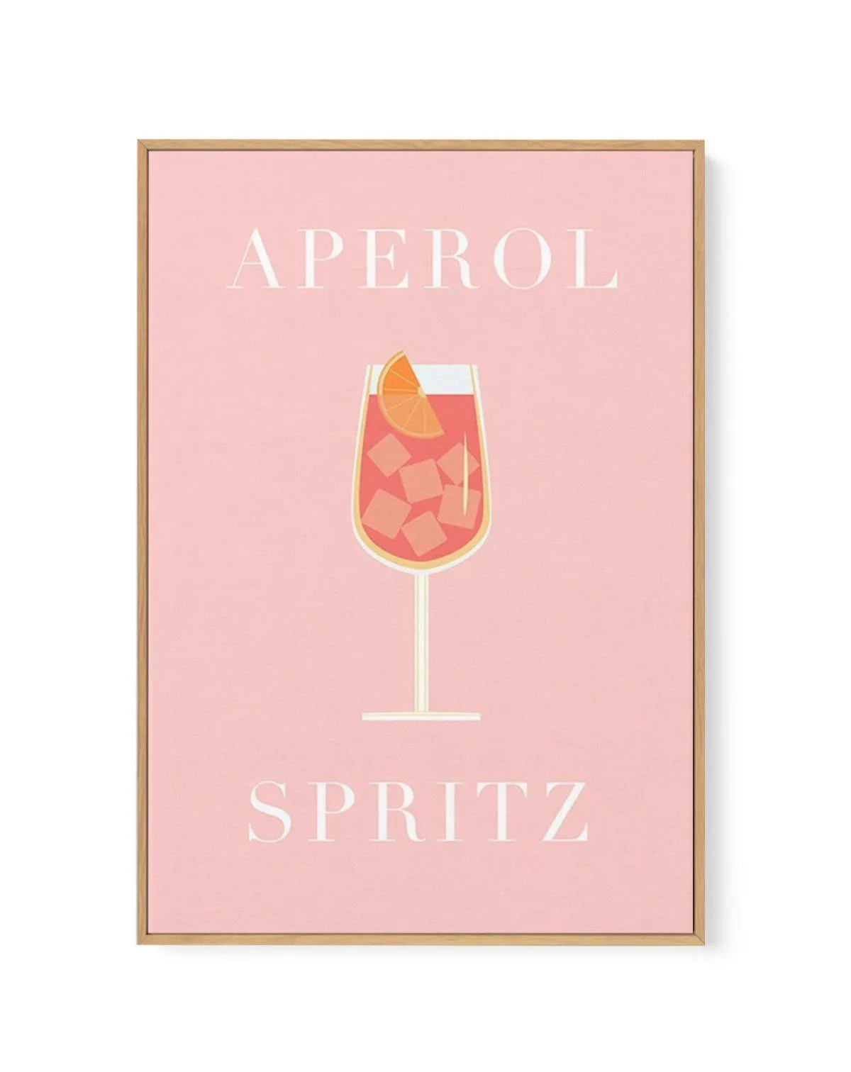 Aperol Spritz | Framed Canvas Art Print