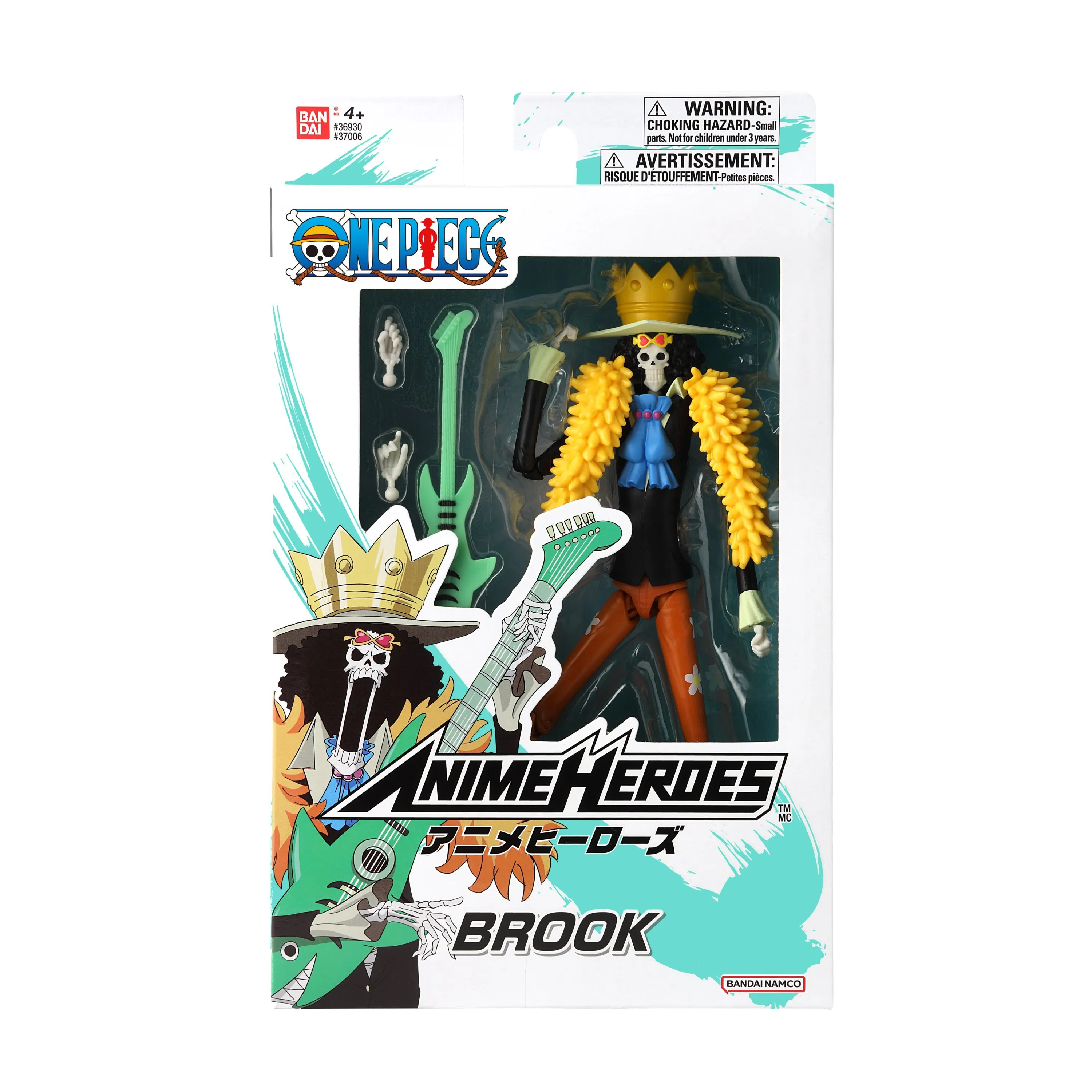 Bandai Anime Heroes One Piece Brook Action Figure