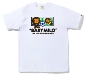 BAPE Baby Milo Soccer Tee White