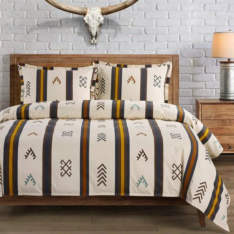 Barren Brands Canvas Western Shower Curtain