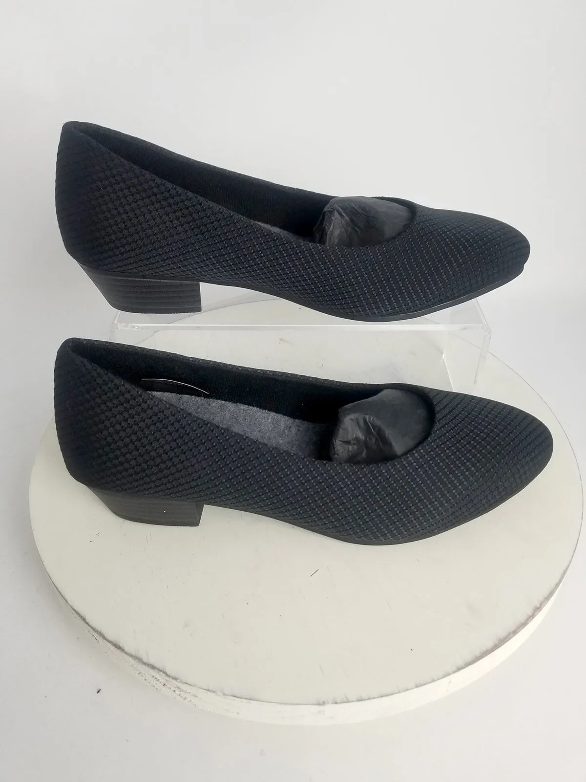 Baubax Size 8/8.5 Black Pumps NWOB