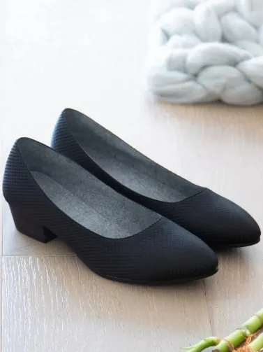 Baubax Size 8/8.5 Black Pumps NWOB