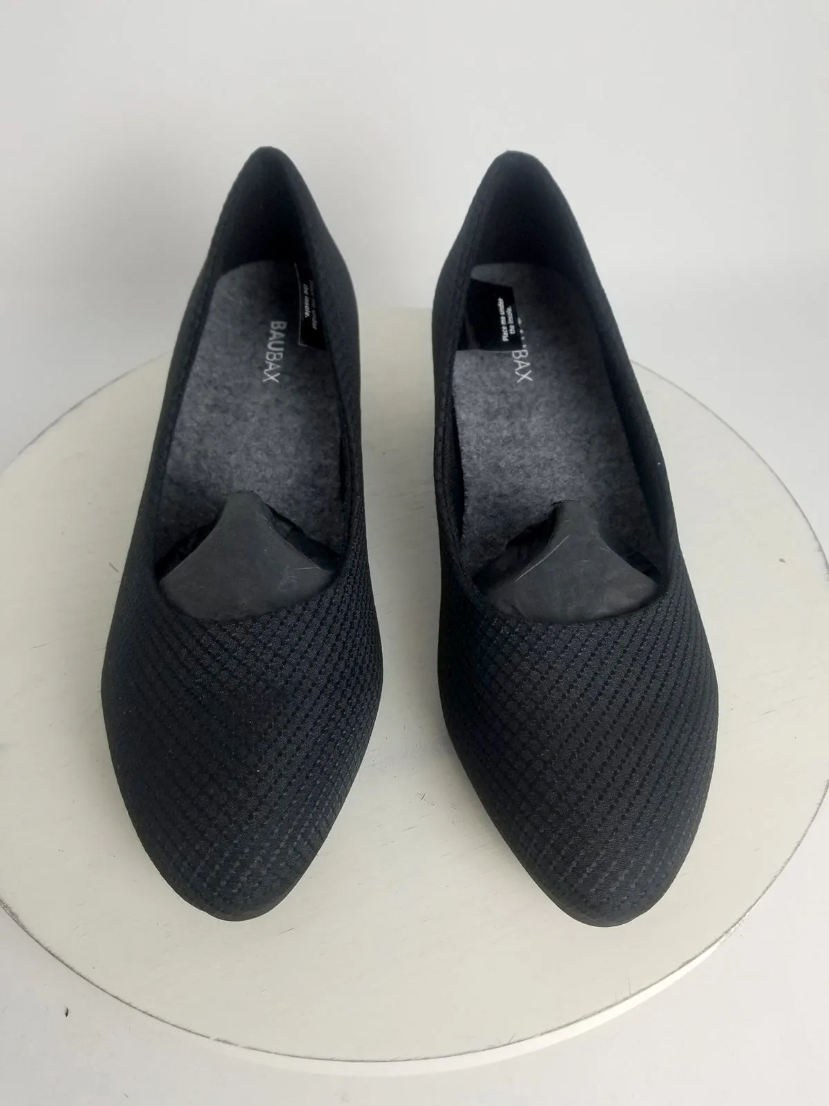 Baubax Size 8/8.5 Black Pumps NWOB