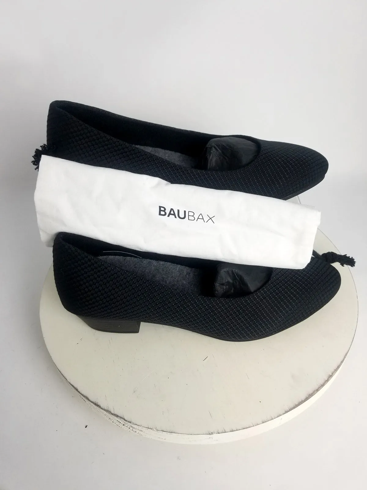 Baubax Size 8/8.5 Black Pumps NWOB