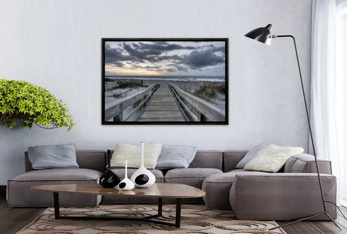 Beach Dusk | Canvas Wall Art Print