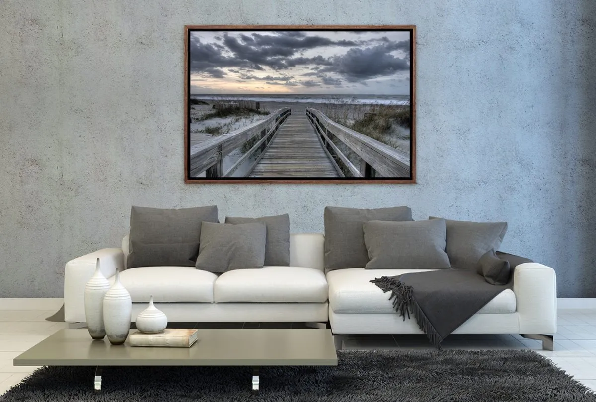 Beach Dusk | Canvas Wall Art Print
