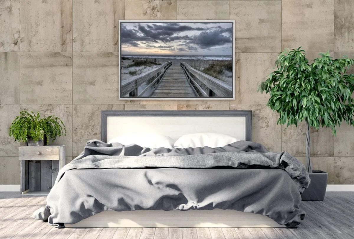 Beach Dusk | Canvas Wall Art Print