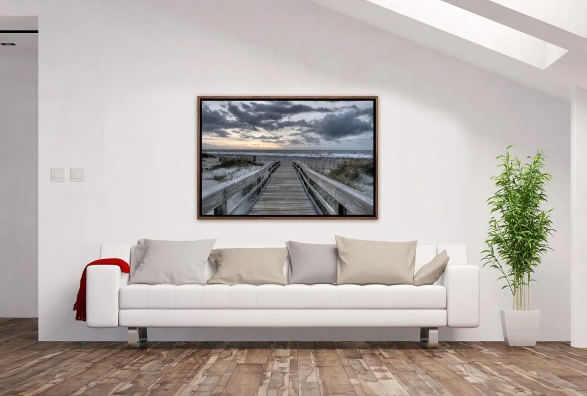 Beach Dusk | Canvas Wall Art Print