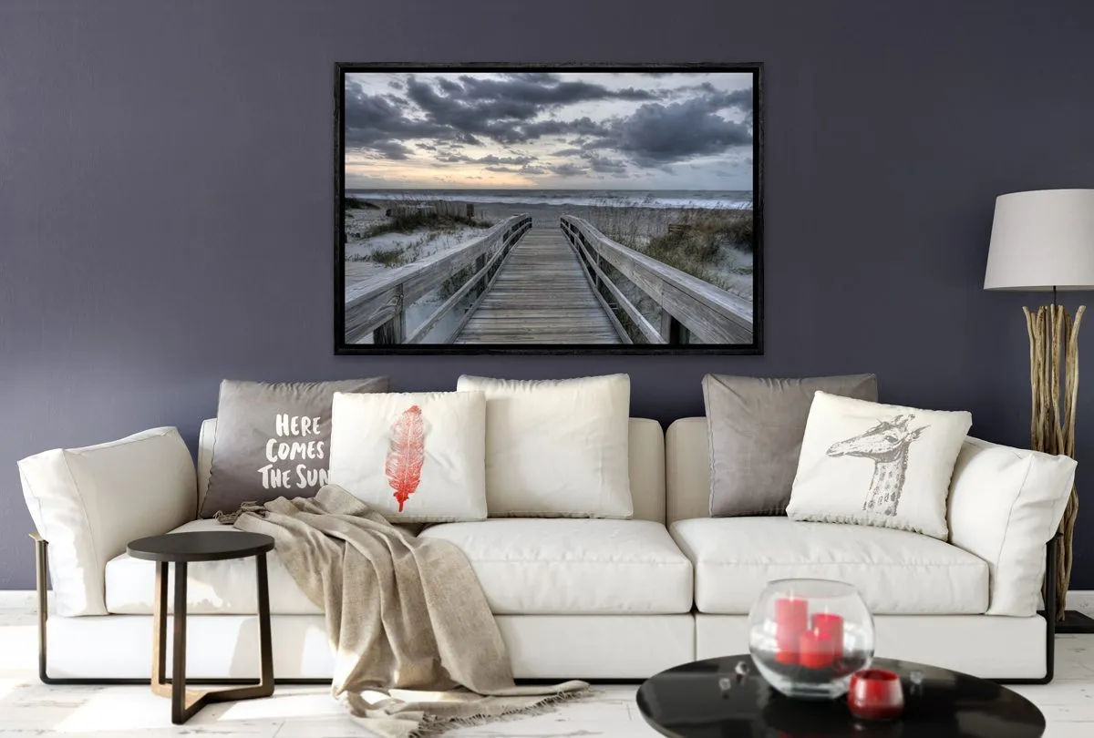 Beach Dusk | Canvas Wall Art Print
