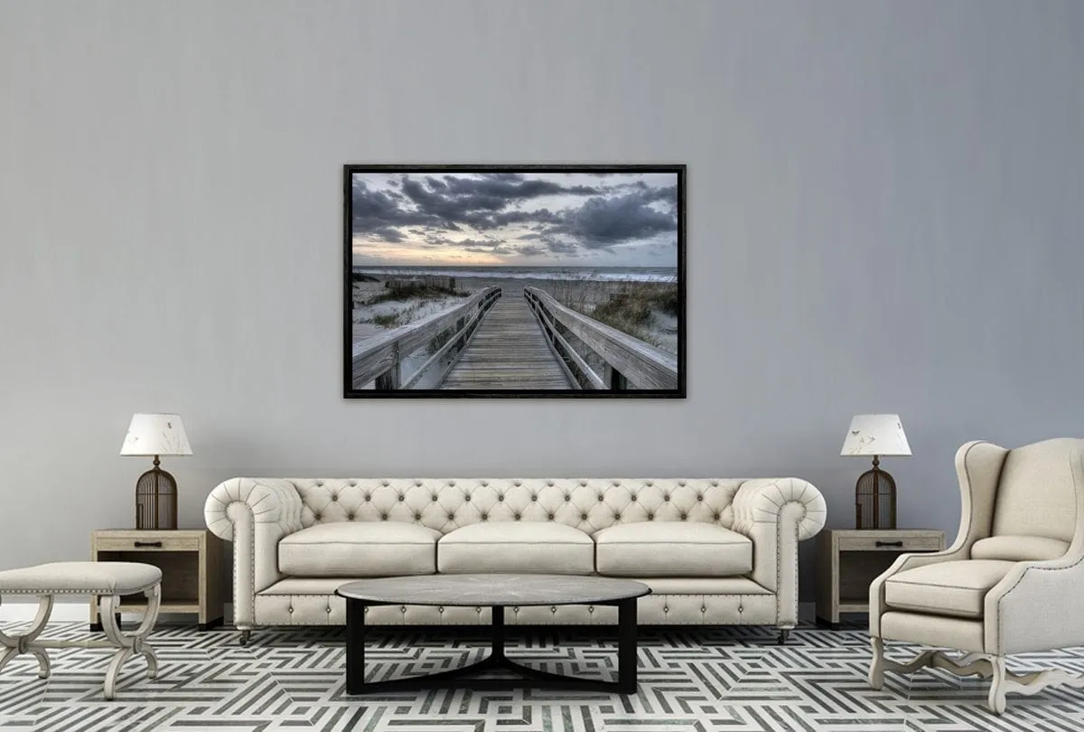 Beach Dusk | Canvas Wall Art Print