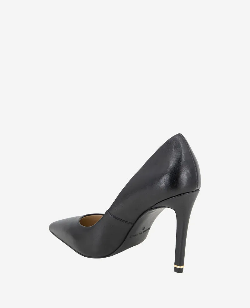 Bentley 100mm Leather Heel