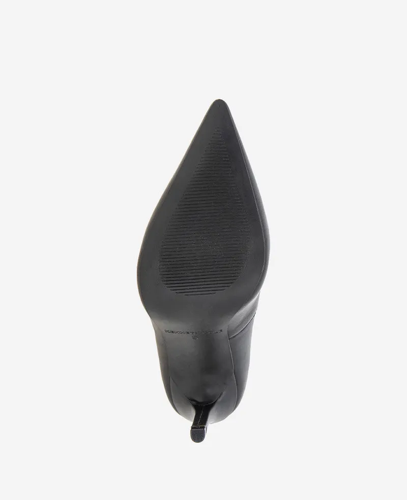 Bentley 100mm Leather Heel
