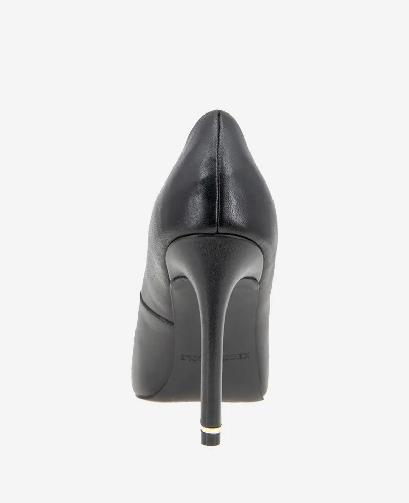 Bentley 100mm Leather Heel