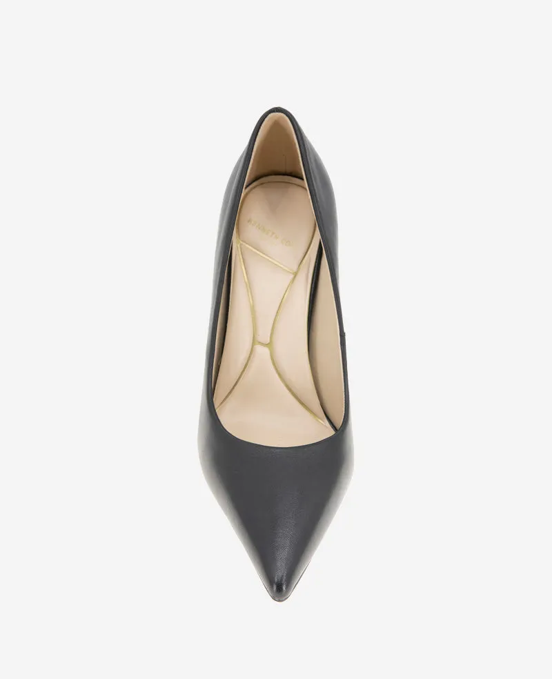 Bentley 100mm Leather Heel