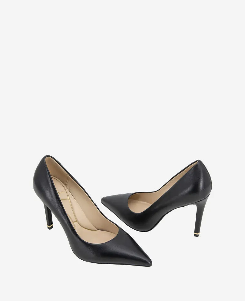 Bentley 100mm Leather Heel