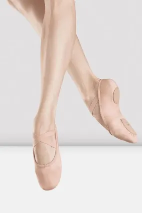 BLOCH S0282L ZENITH STRETCH CANVAS LEATHER BALLET SHOES