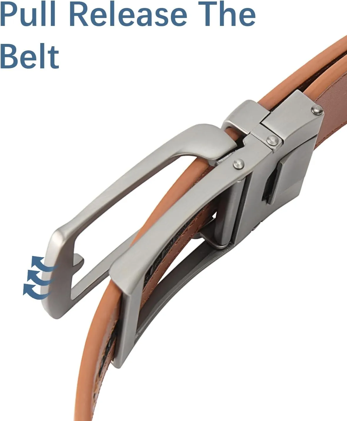 BOSTANTEN Belt Men Leather Reversible Belts for Men 1 3/8" for Casual Golf Dress Pants, Two-in-One Belt Gift