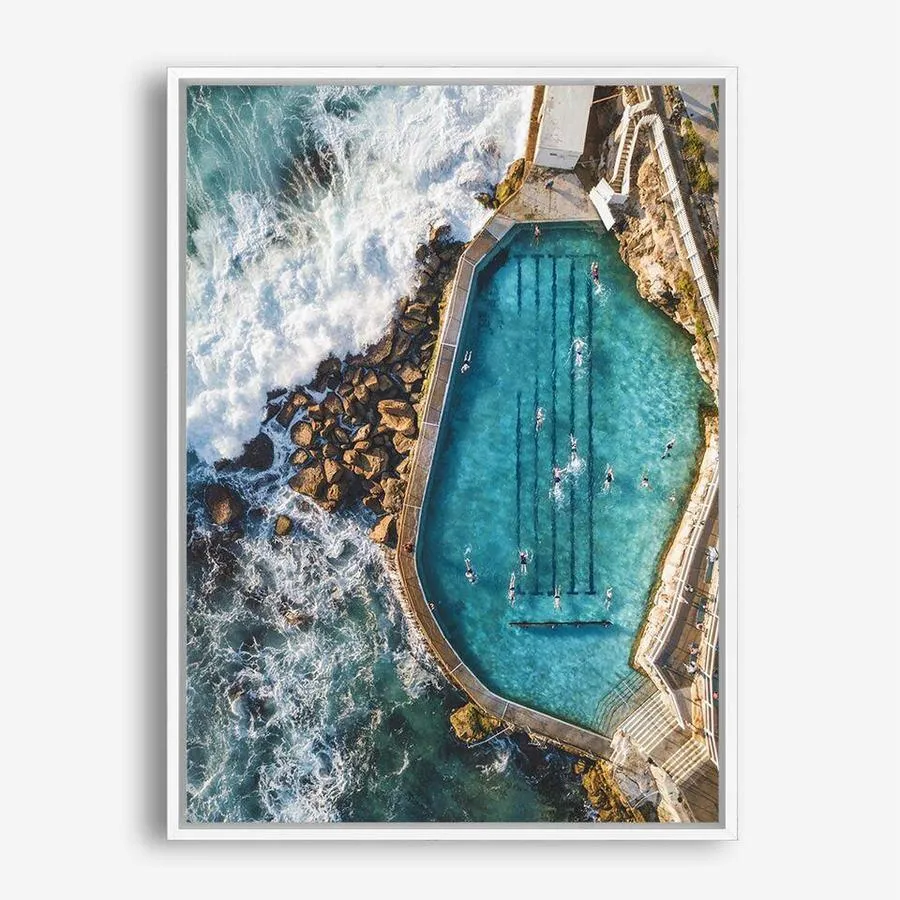 Bronte Ocean Pool I Photo Canvas Print