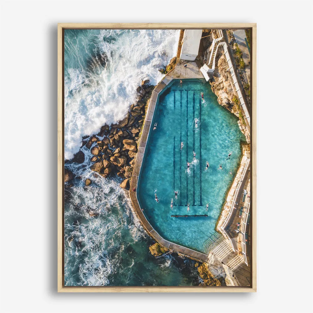 Bronte Ocean Pool I Photo Canvas Print