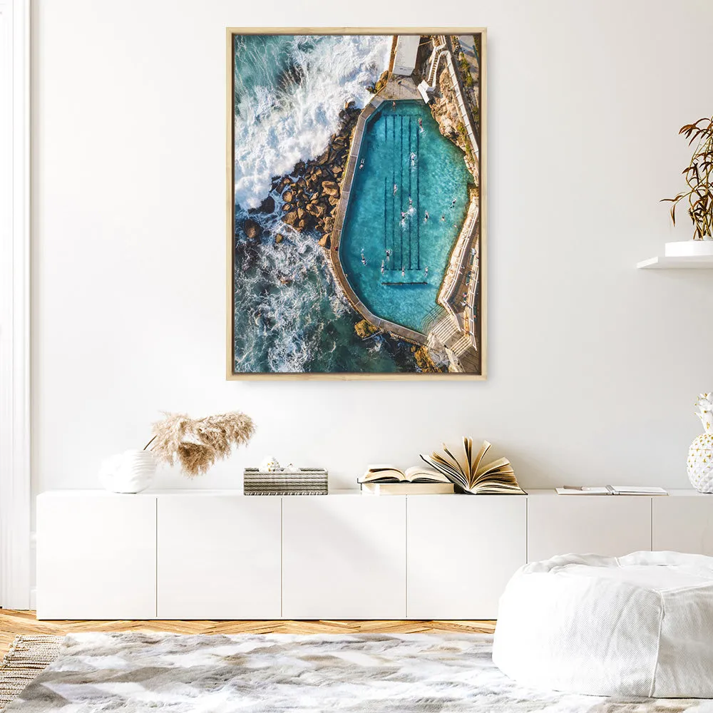 Bronte Ocean Pool I Photo Canvas Print