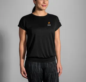 Brooks TCM Array Short Sleeve - Black (Women's Sizing)