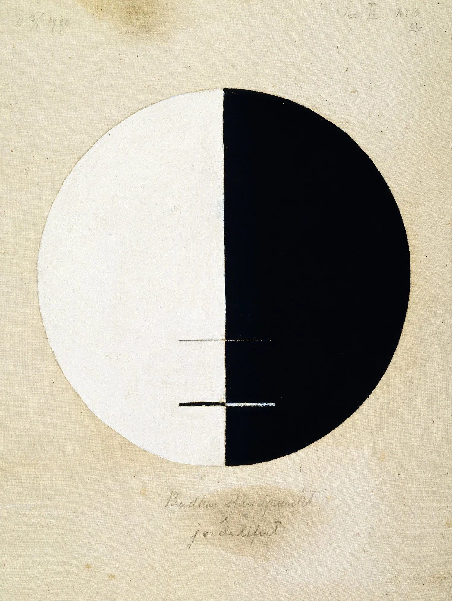Buddha's Standpoint in the Earthly Life, No. 3a, 1920