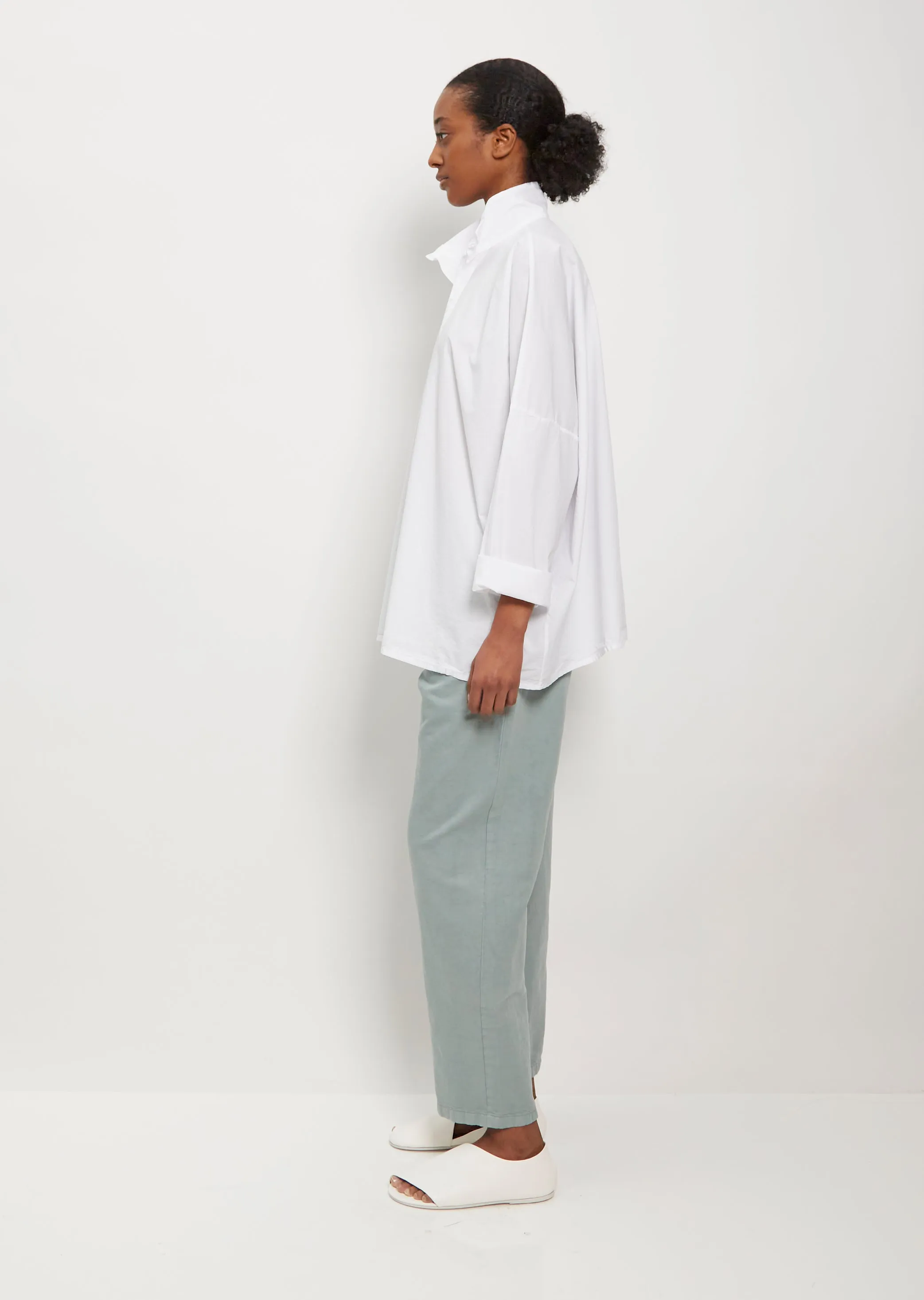 Cacio Cotton Shirt — White