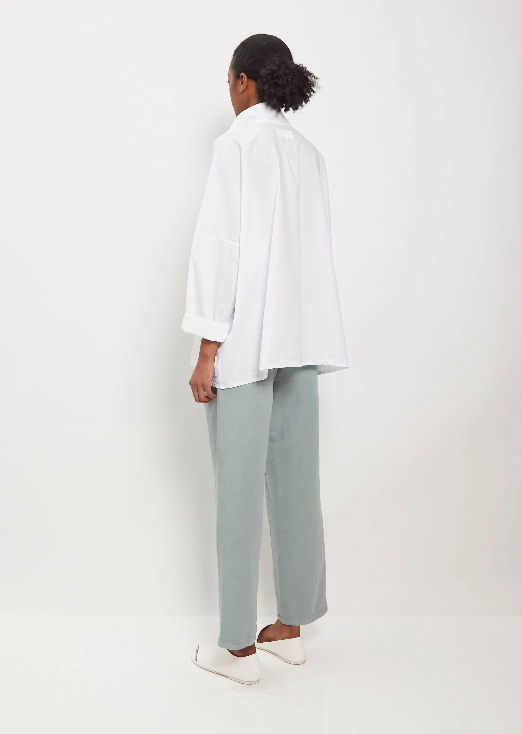 Cacio Cotton Shirt — White