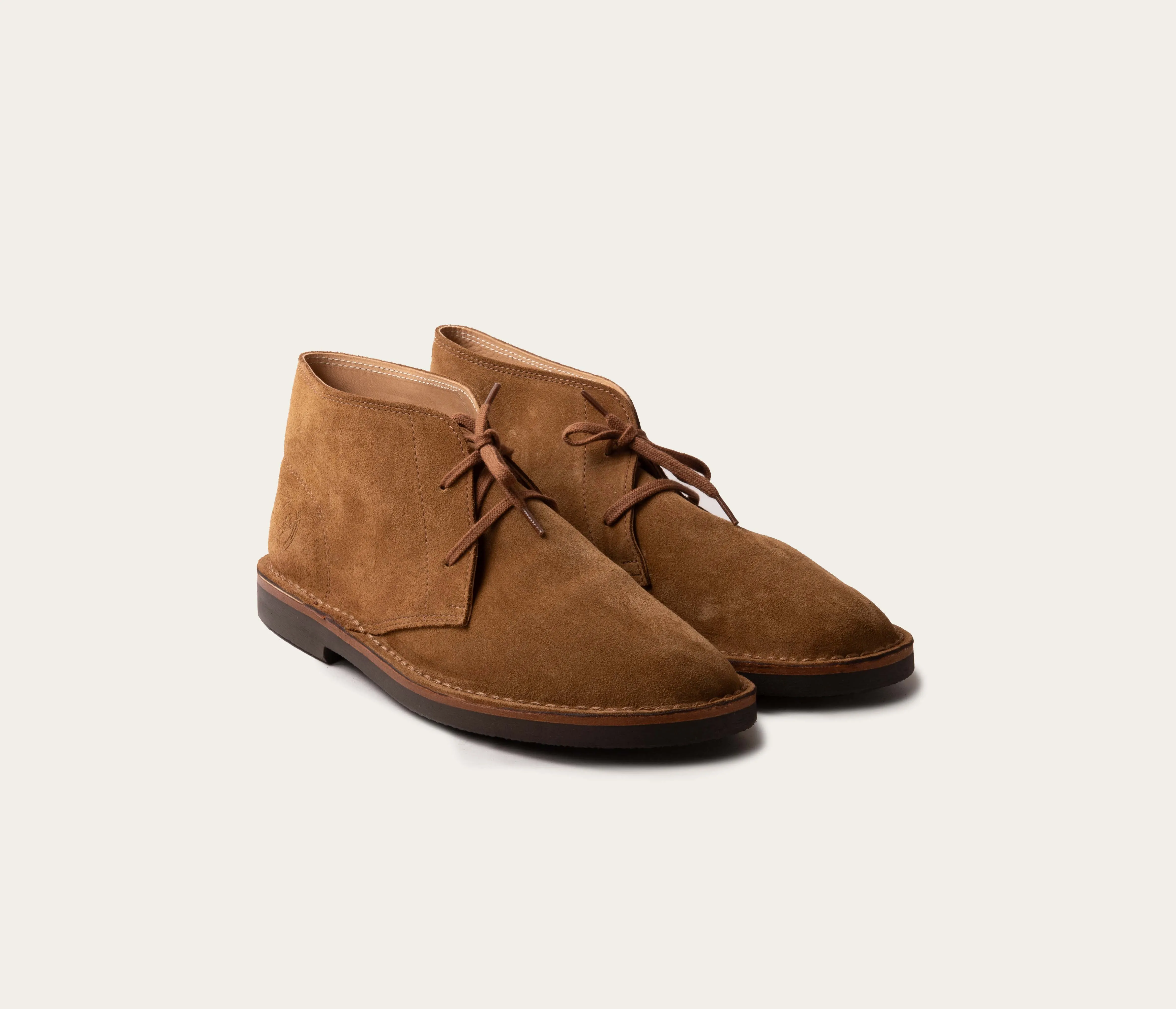 Camargue Desertboots Havana Velvet - Low Price