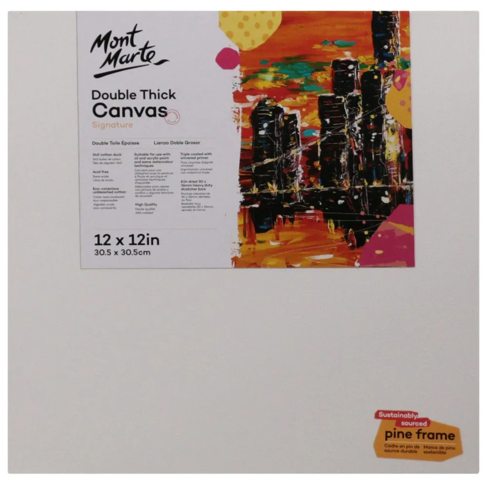 Canvas Double Thick Signature 30.5 x 30.5cm (12 x 12in)