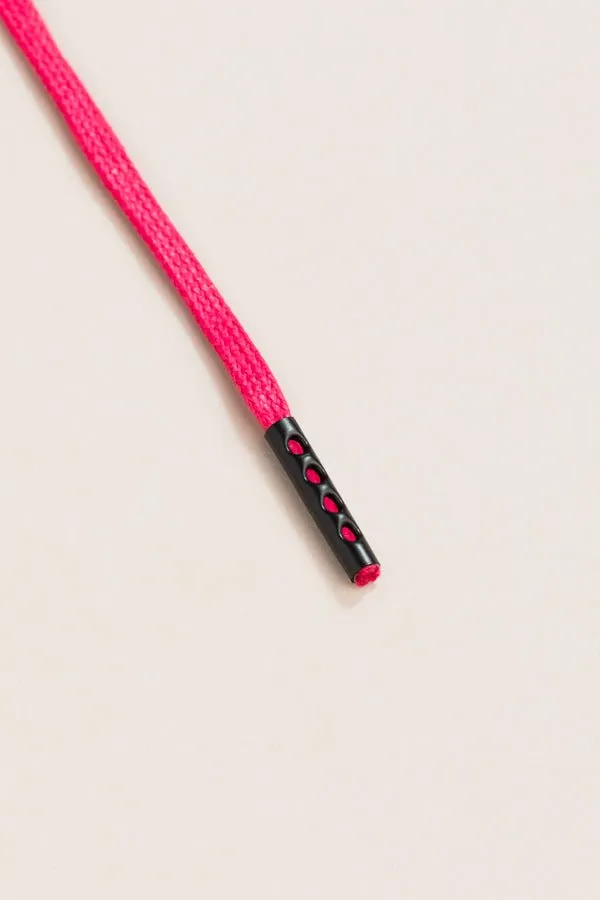 Cerise Pink | 4 mm Round Waxed Shoelaces