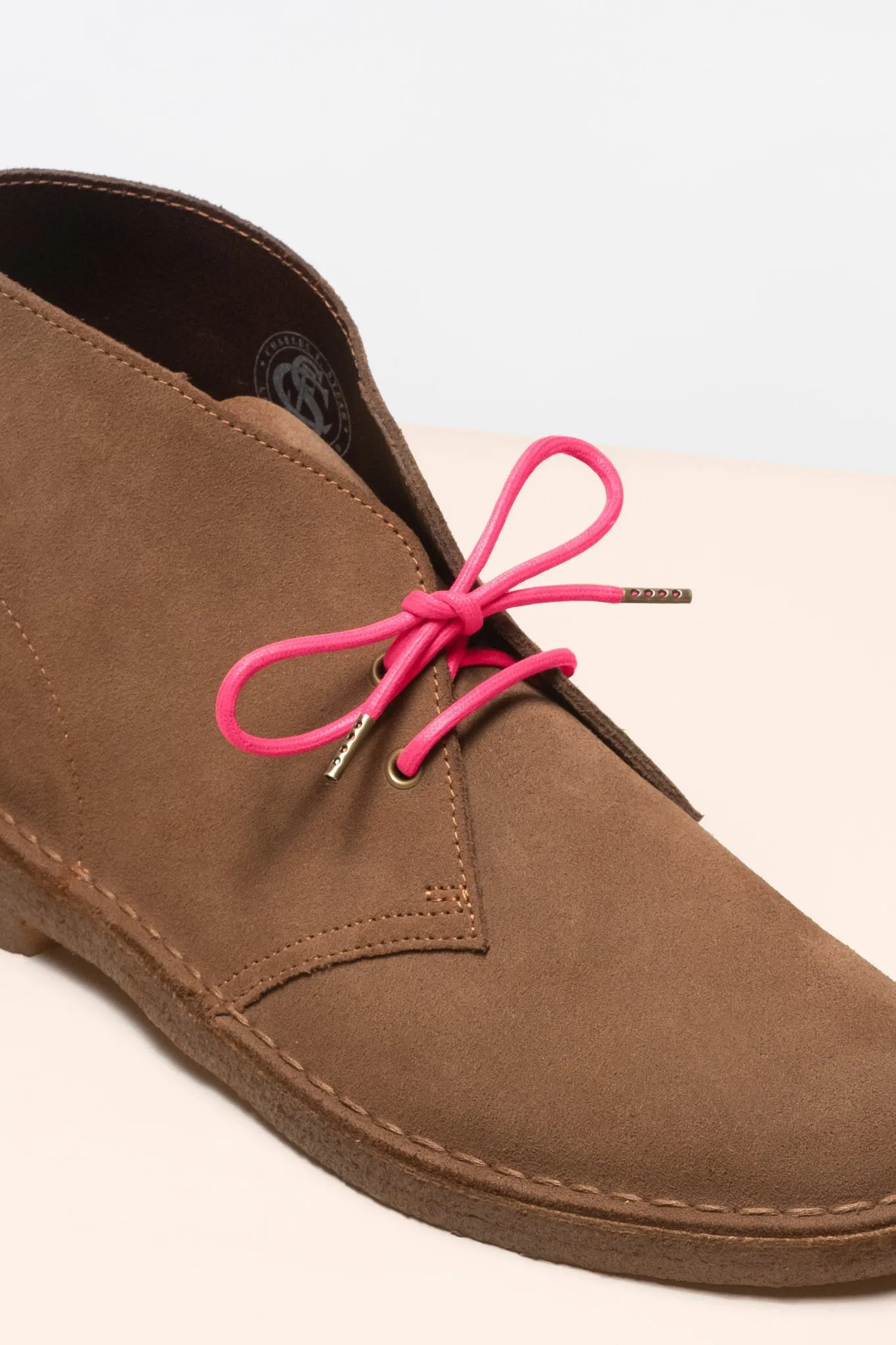 Cerise Pink | 4 mm Round Waxed Shoelaces