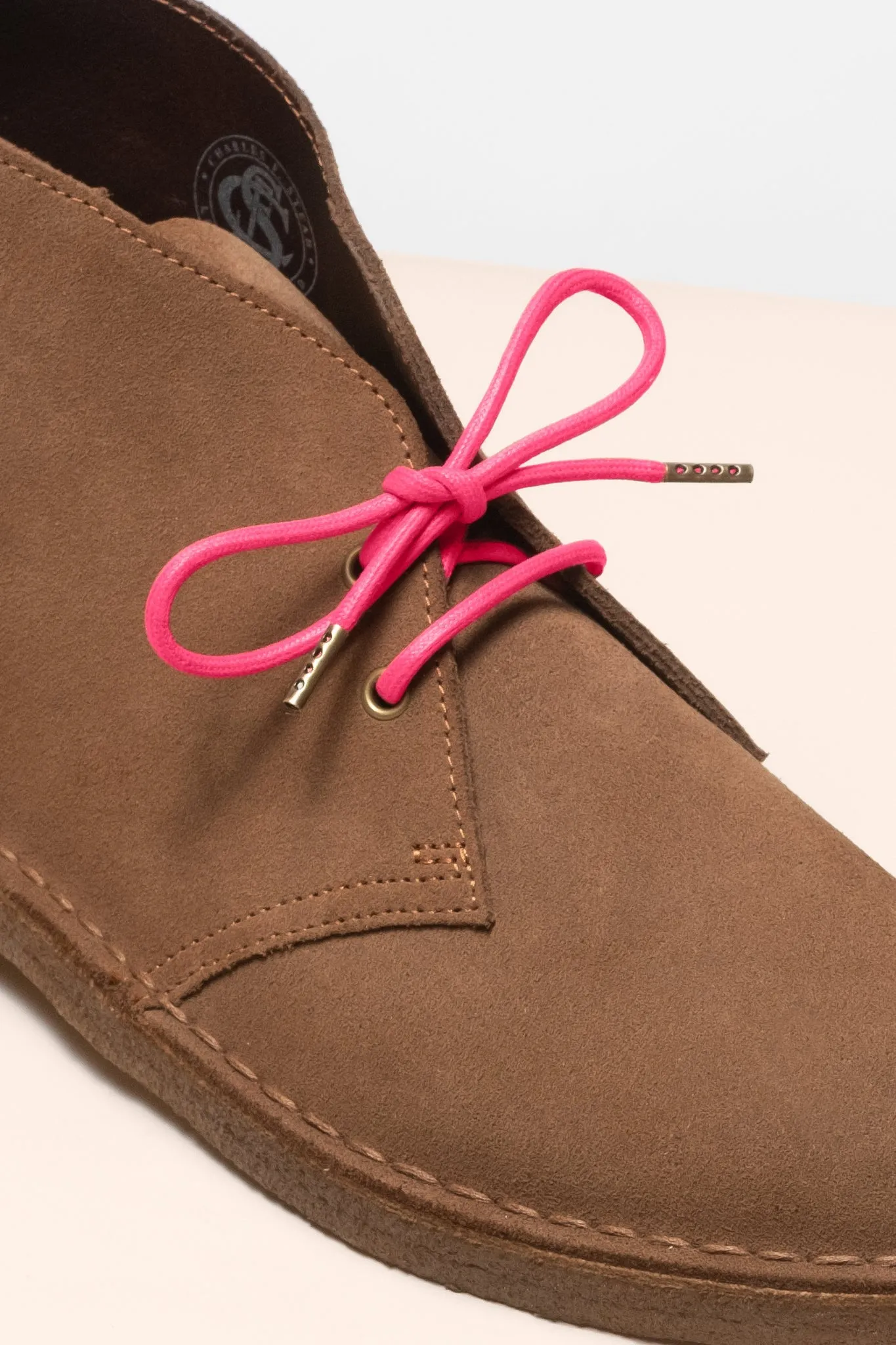 Cerise Pink | 4 mm Round Waxed Shoelaces