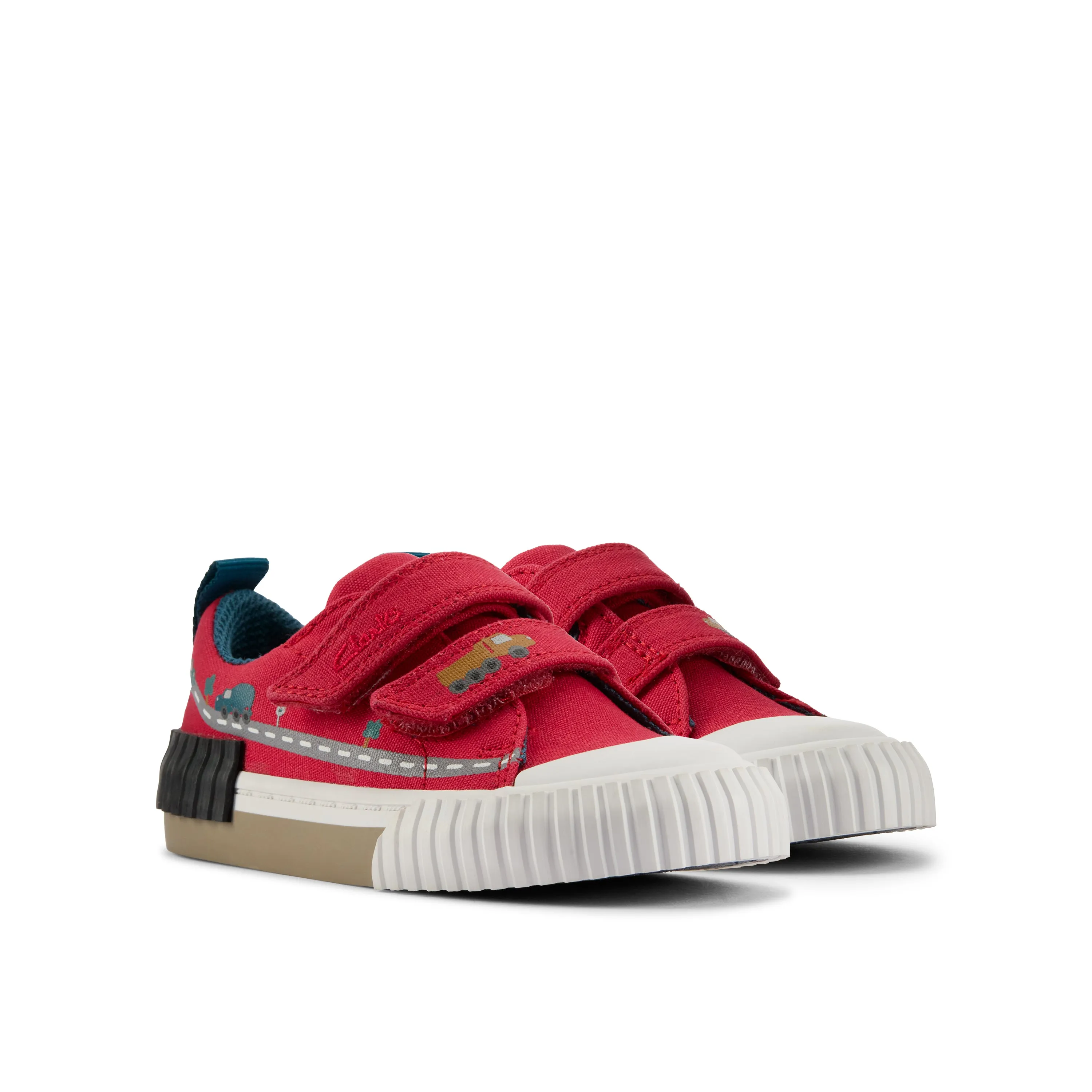 Clarks - FoxingTruck T - Red