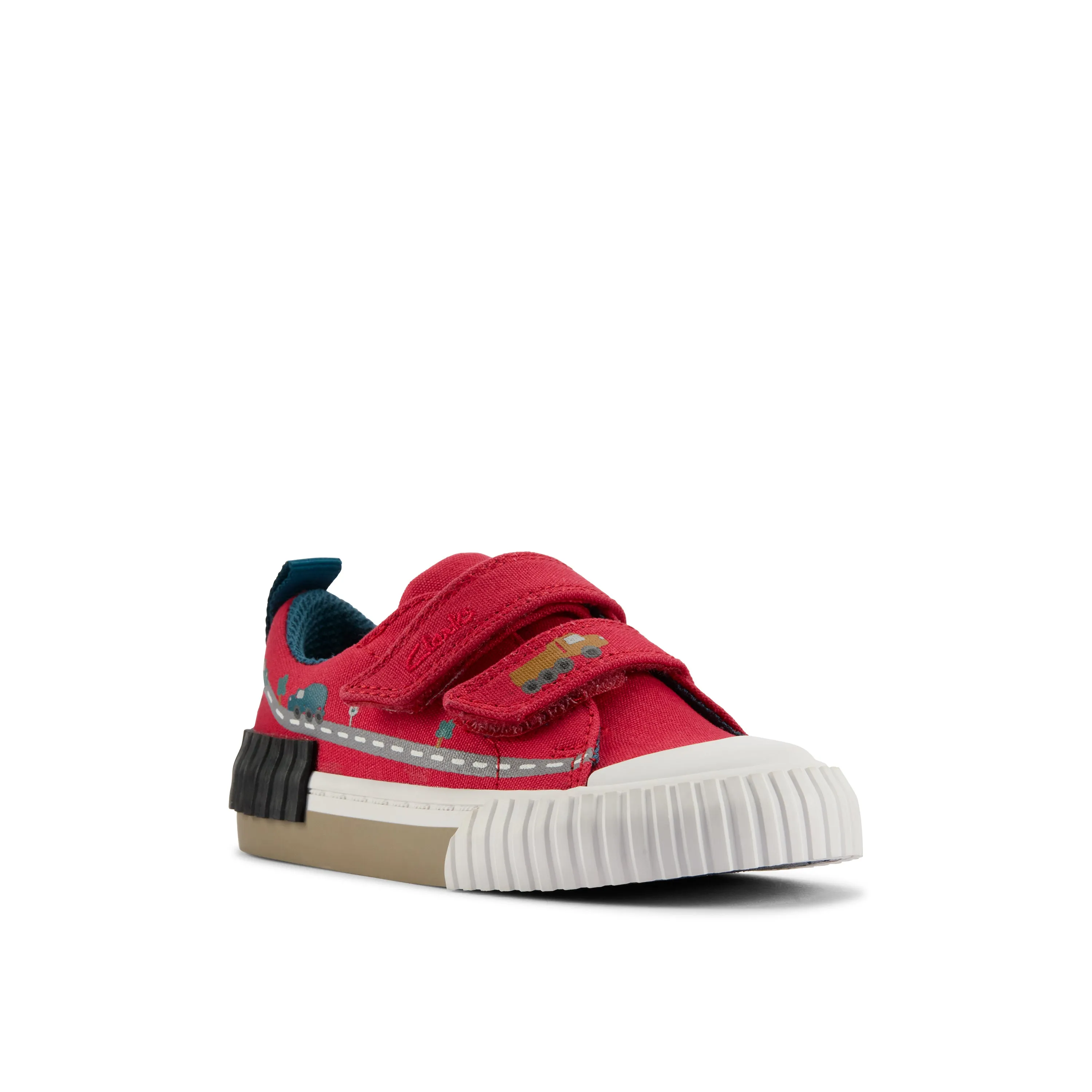 Clarks - FoxingTruck T - Red