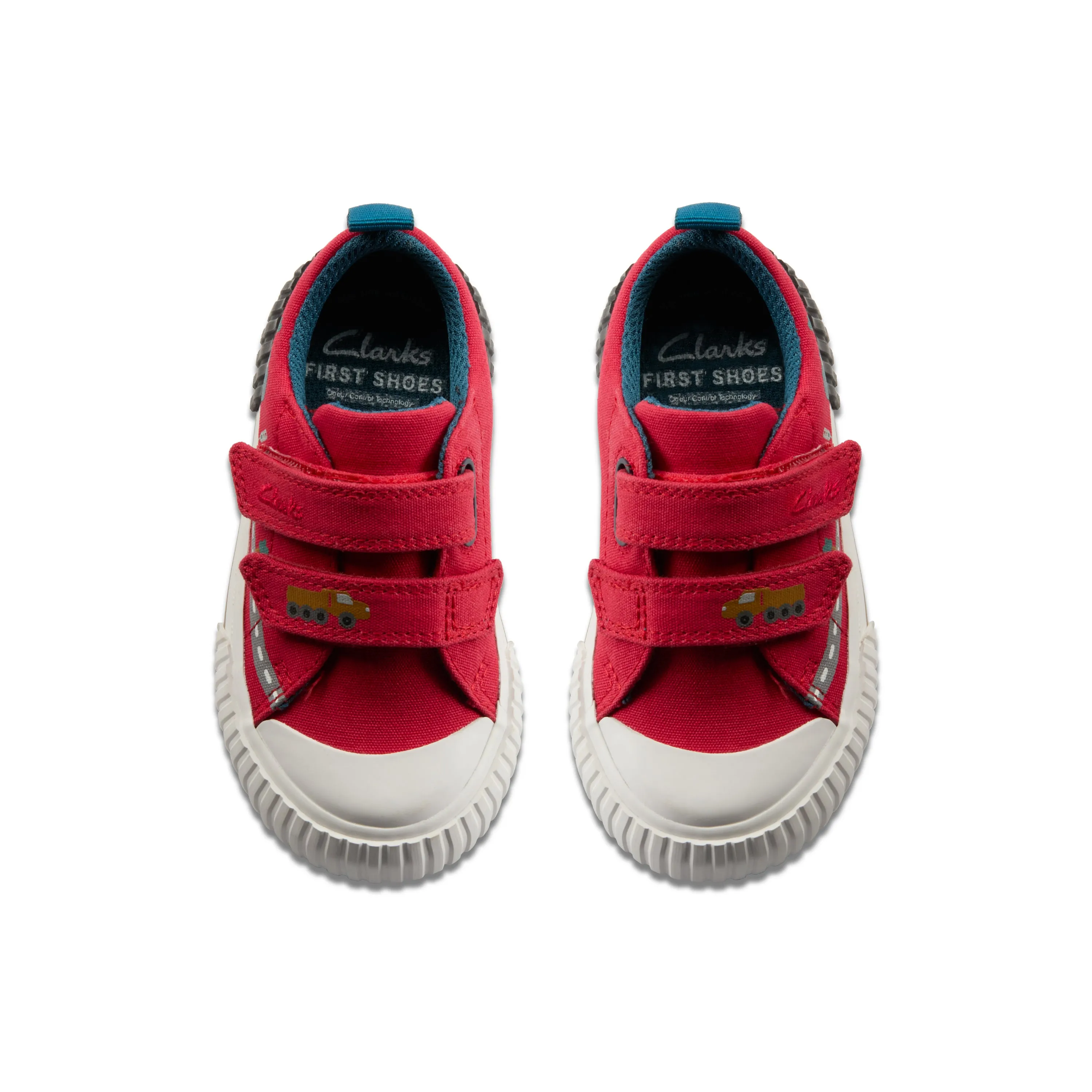 Clarks - FoxingTruck T - Red