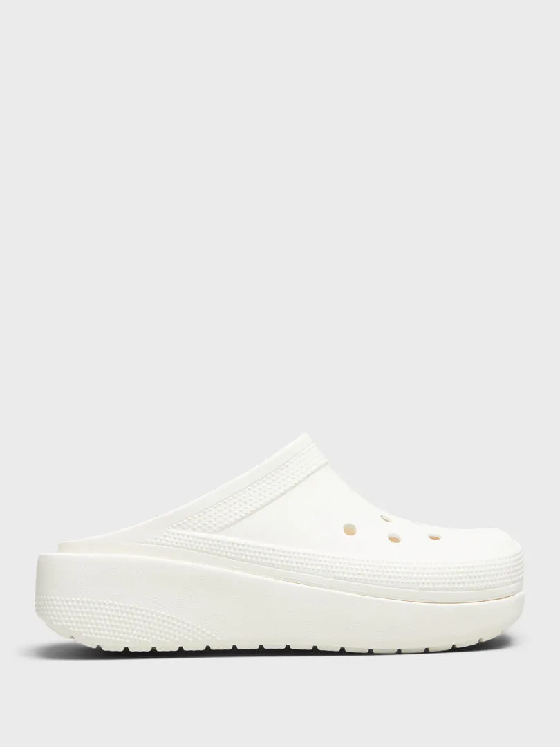 Classic Blunt Toe Shoes in Chalk