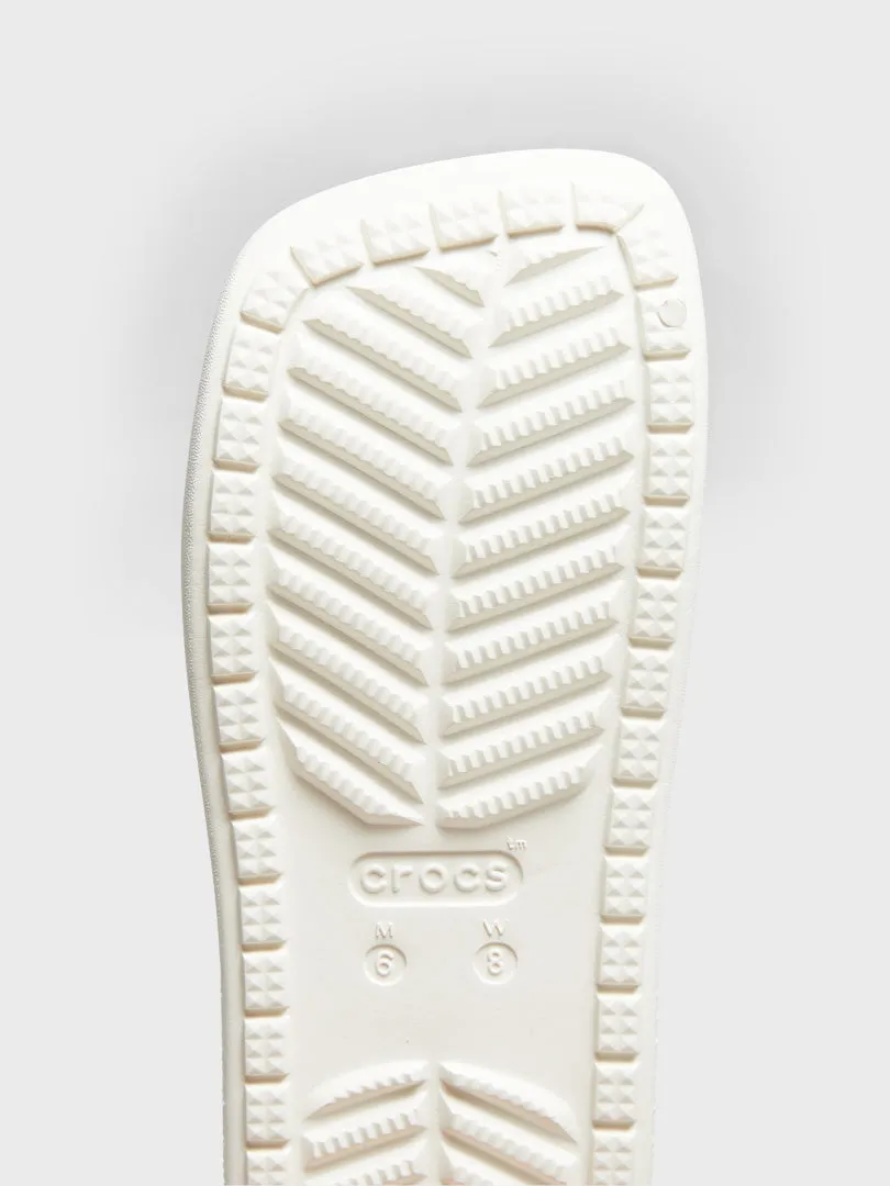 Classic Blunt Toe Shoes in Chalk