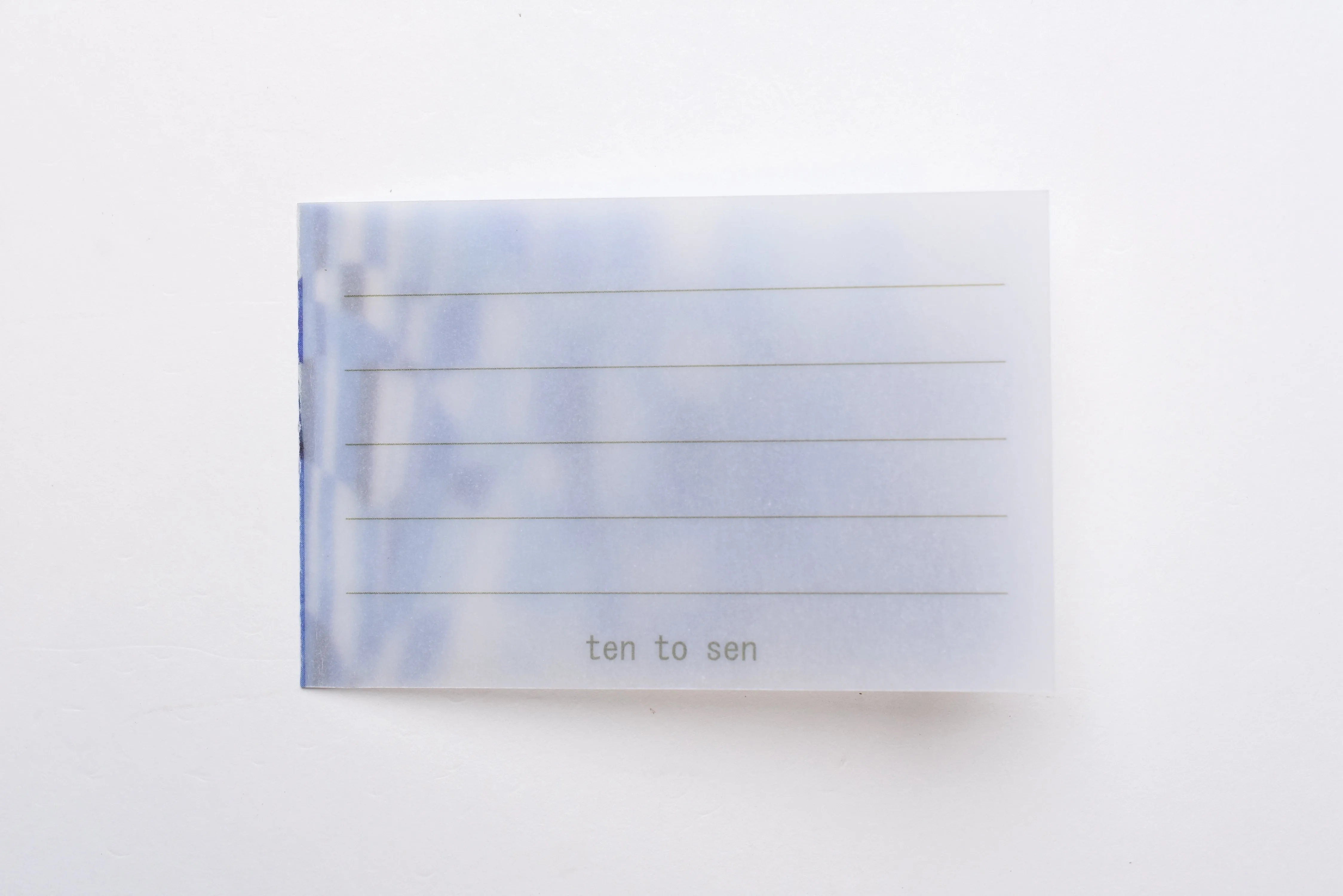 Classiky - ten to sen Mini Folded Message Cards