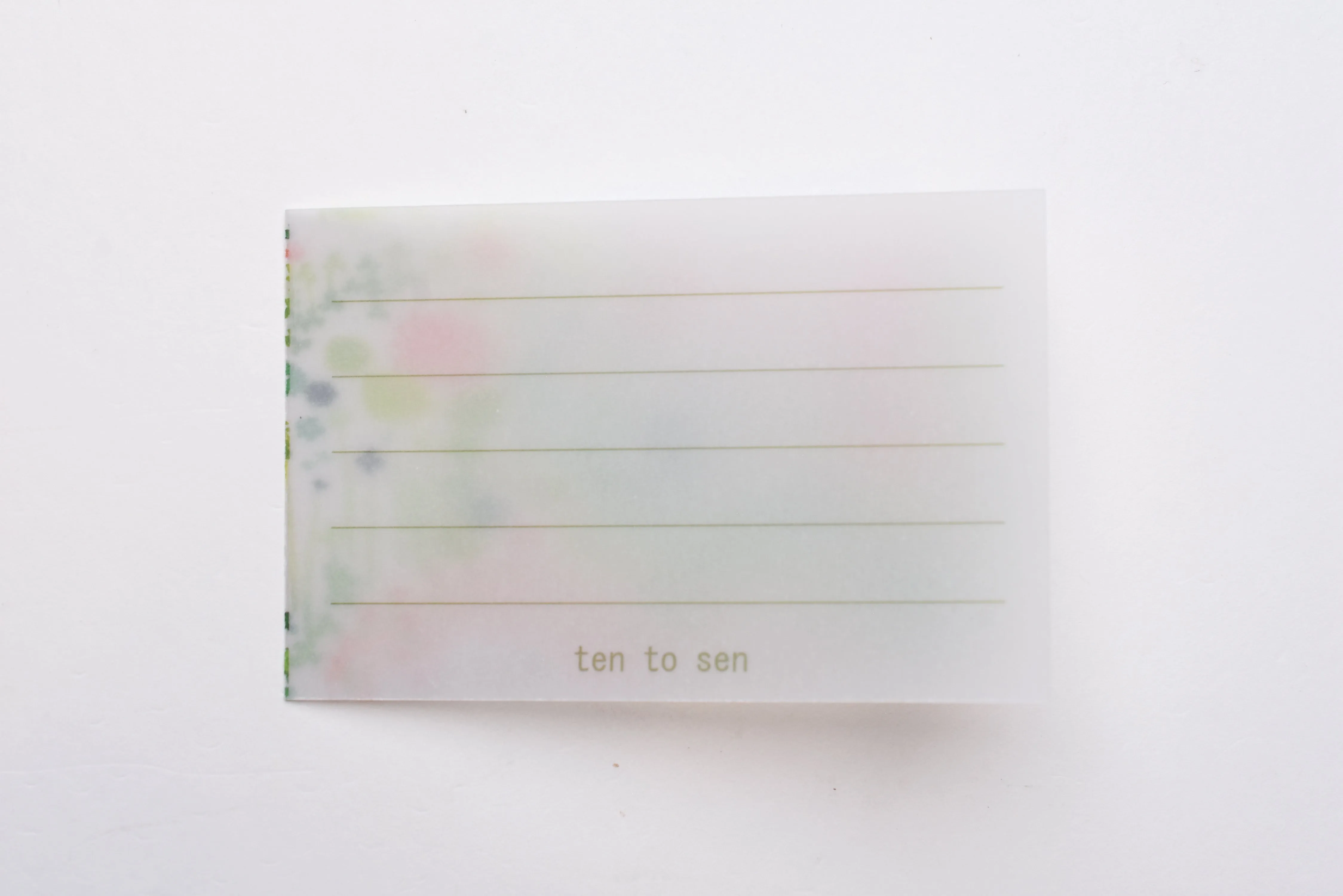 Classiky - ten to sen Mini Folded Message Cards