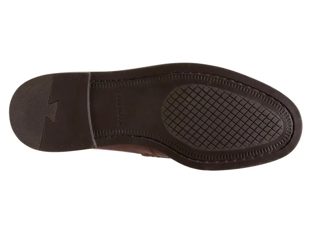 Cole Haan Mens Classic Pinch Prep Penny Loafer in Scotch Brown
