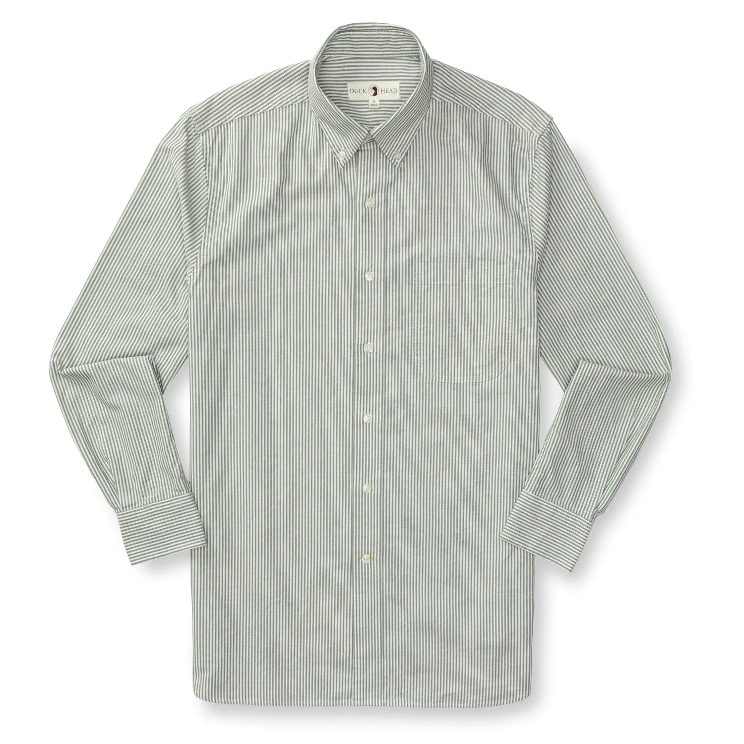 Collins Stripe Cotton Oxford Sport Shirt