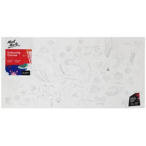 Colouring Canvas Signature 30 x 60cm (11.8 x 23.6in) - Under the Sea